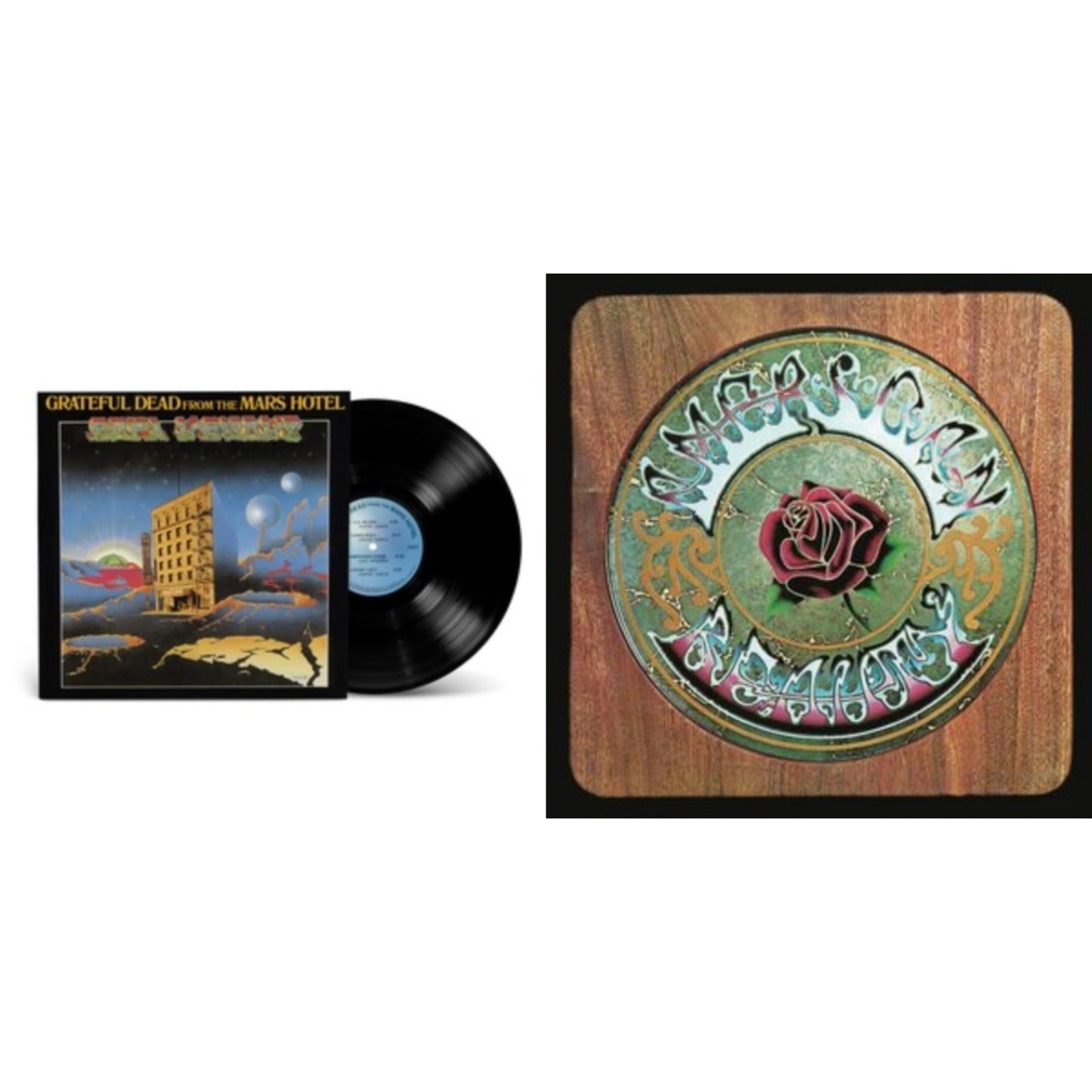 Grateful Dead - From The Mars Hotel (50Th Anniversary/Remaster) & American Beauty - LP Vinyl Bundle
