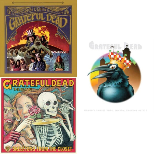 Grateful Dead - Wembley Empire Pool, London, England 4/7/1972 (Live) (5LP/180G) & Grateful Dead & Skeletons From The Closet: The Best Of Grateful Dead