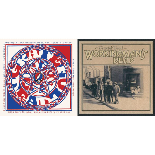Grateful Dead - History Of The Grateful Dead Vol. 1 & Workingman's Dead (180G) - LP Vinyl Bundle