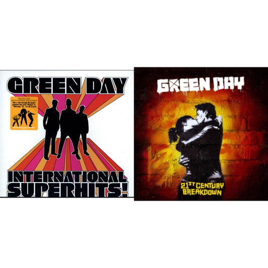 Green Day - International Superhits & 21St Century Breakdown - LP Vinyl Bundle