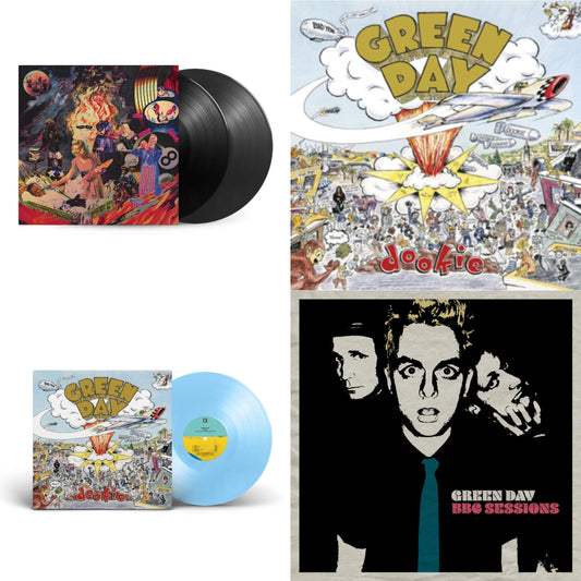 Green Day - Dookie (X) (Baby Blue LP Vinyl) & Bbc Sessions (X) (2LP) & Insomniac (25Th Anniversary/2LP) & Dookie