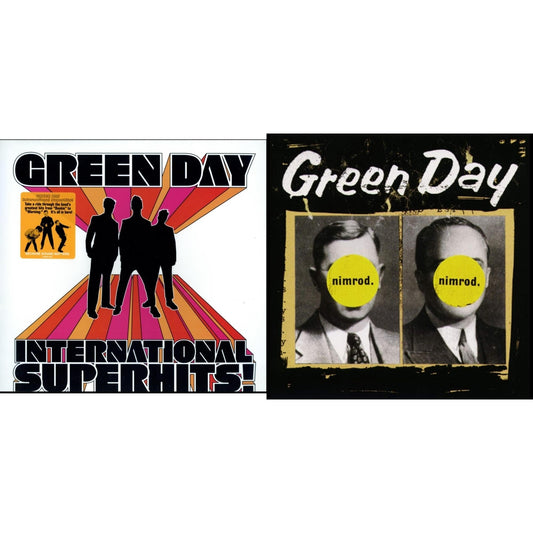 Green Day - International Superhits & Nimrod - LP Vinyl Bundle