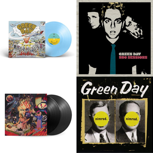 Green Day - Dookie (X) (Baby Blue LP Vinyl) & Bbc Sessions (X) (2LP) & Insomniac (25Th Anniversary/2LP) & Nimrod