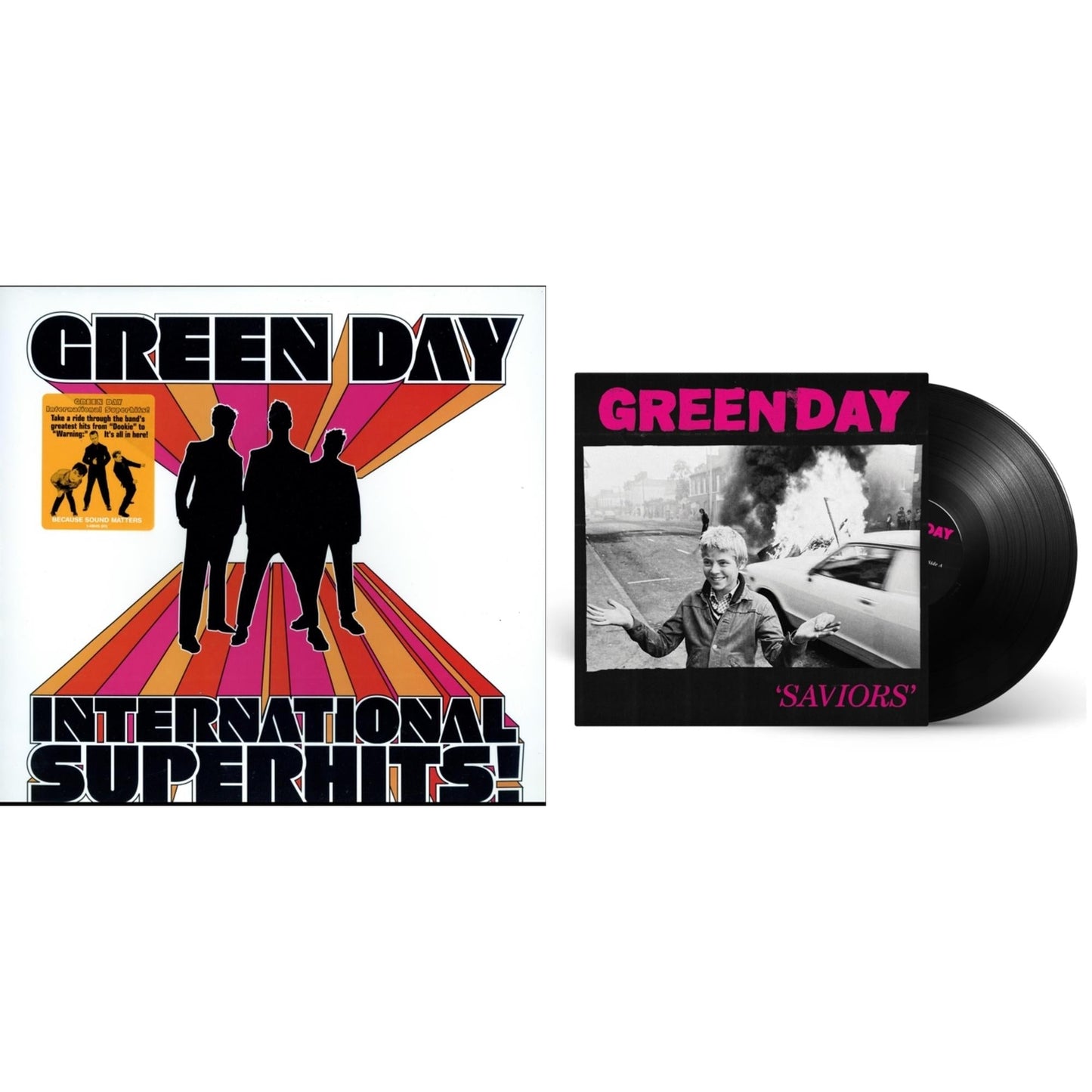 Green Day - International Superhits & Saviors - LP Vinyl Bundle