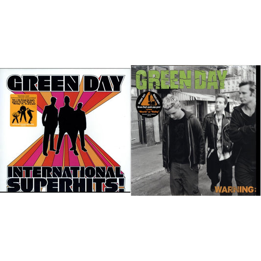 Green Day - Warning & International Superhits - LP Vinyl Bundle