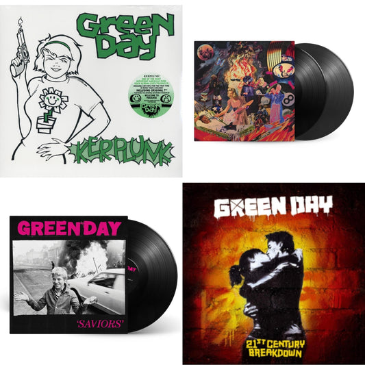 Green Day - Saviors & Insomniac (25Th Anniversary/2LP) & 21St Century Breakdown & Kerplunk (120G/7Inch Single)