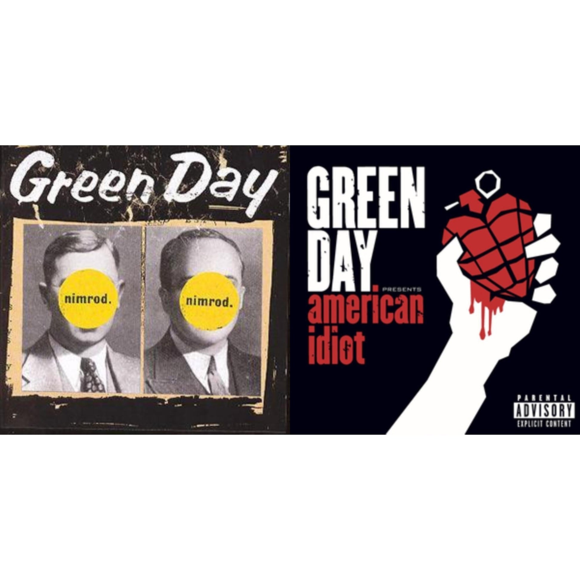 Green Day - Nimrod & American Idiot - CD Bundle
