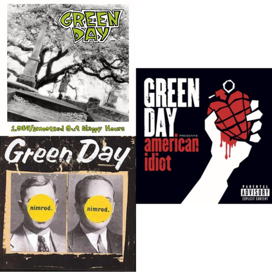 Green Day - 1,039 / Smoothed Out Slappy Hours & Nimrod & American Idiot - CD Bundle