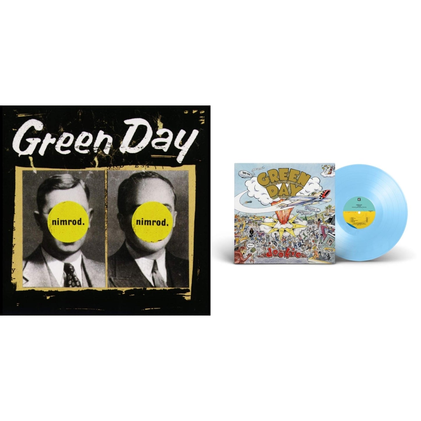 Green Day - Nimrod & Dookie (X) (Baby Blue LP Vinyl)