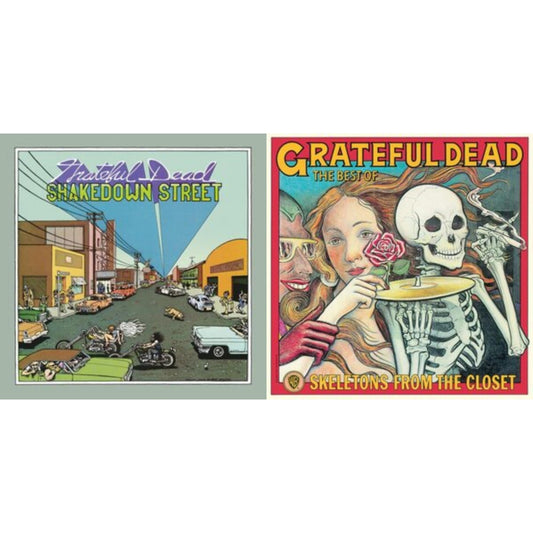 Grateful Dead - Shakedown Street & Skeletons From The Closet: The Best Of Grateful Dead - LP Vinyl Bundle