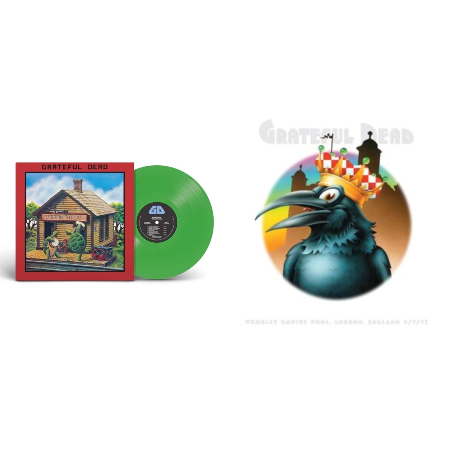 Grateful Dead - Terrapin Station (Emerald Green LP Vinyl) (Syeor) & Wembley Empire Pool, London, England 4/7/1972 (Live) (5LP/180G)