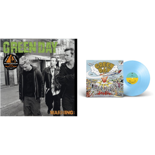 Green Day - Warning & Dookie (X) (Baby Blue LP Vinyl)
