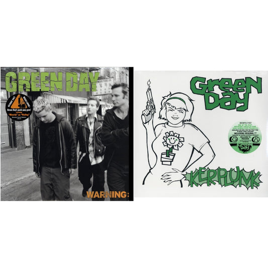 Green Day - Warning & Kerplunk (120G/7Inch Single) - LP Vinyl Bundle