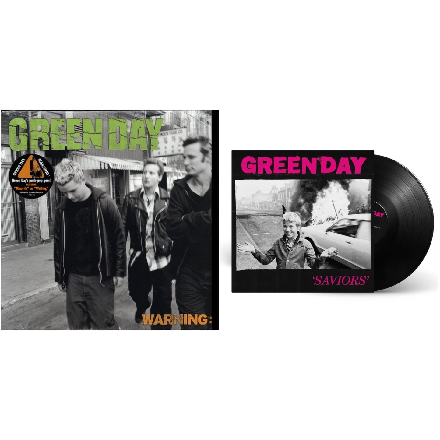 Green Day - Warning & Saviors - LP Vinyl Bundle