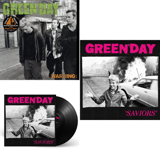 Green Day - Warning & Saviors (180G/Deluxe LP Vinyl) & Saviors