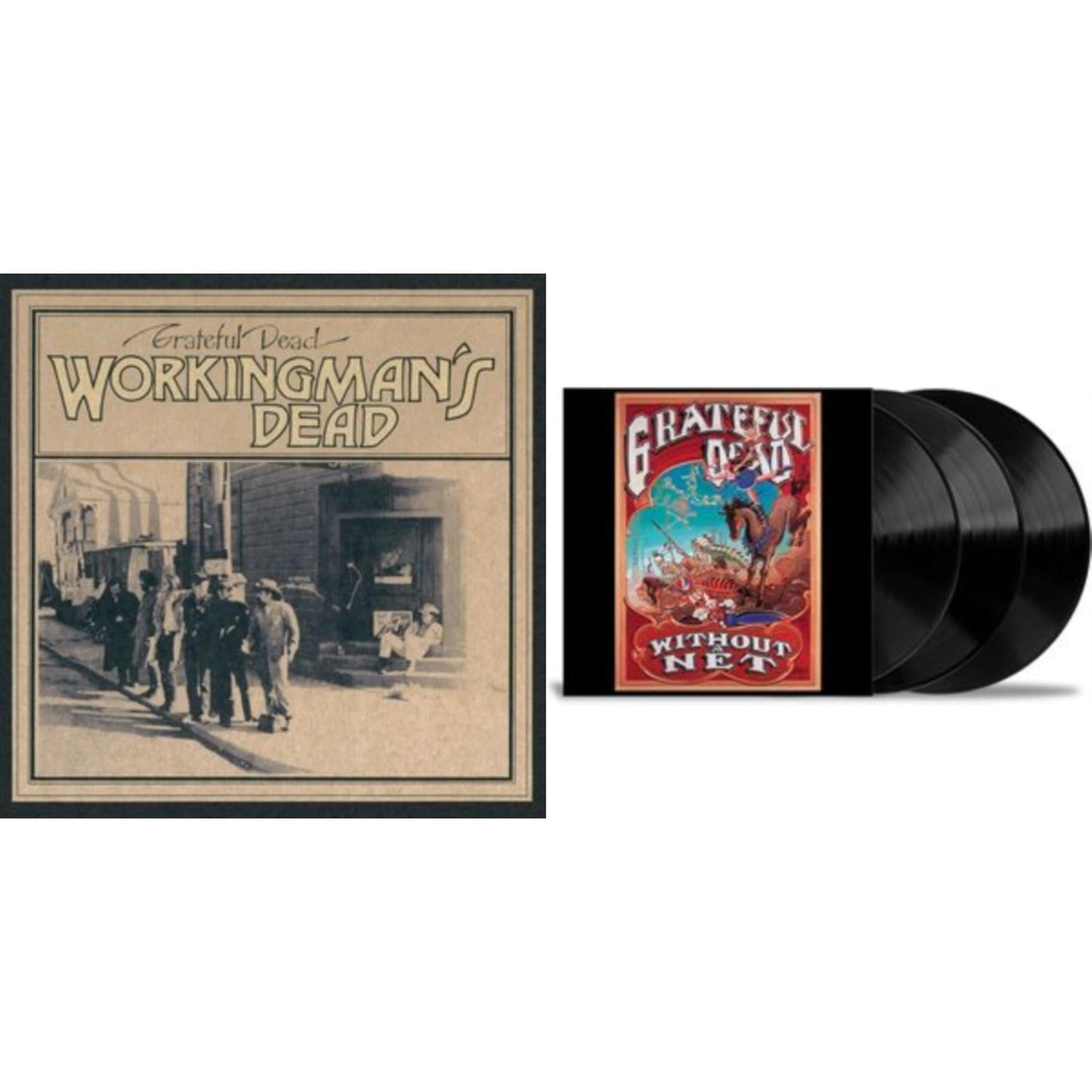 Grateful Dead - Without A Net (3LP) & Workingman's Dead (180G)