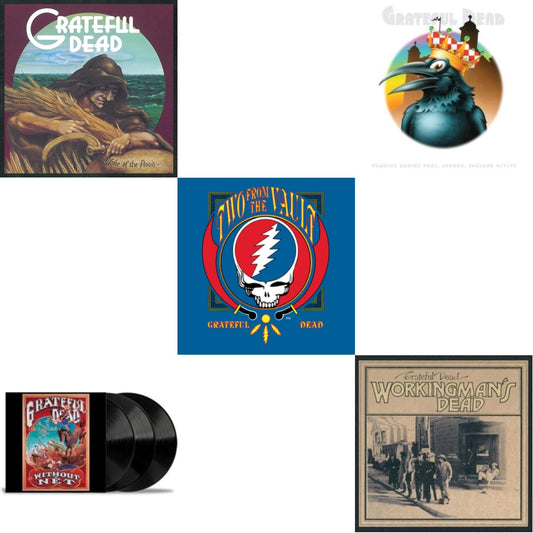 Grateful Dead - Without A Net (3LP) & Wake Of The Flood (50Th Anniversary Remaster) & Wembley Empire Pool, London, England 4/7/1972 (Live) (5LP/180G) & Workingman's Dead (180G) & Two From The Vault