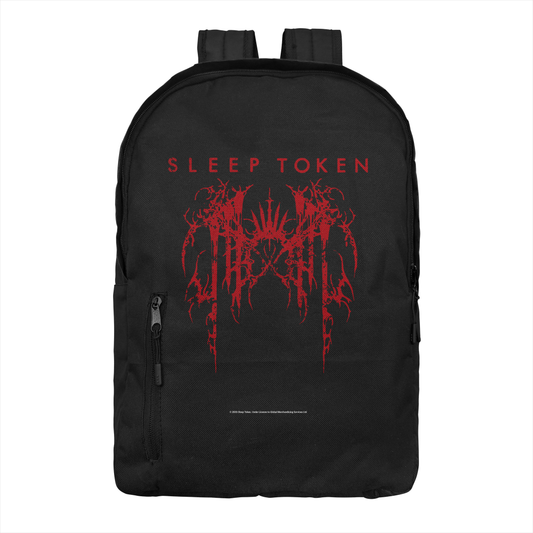 Sleep Token Grunge Logo Backpack Bag Black Officially Licensed