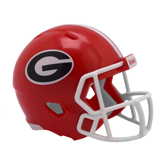 Georgia Bulldogs Riddell Speed Pocket Pro Football Helmet