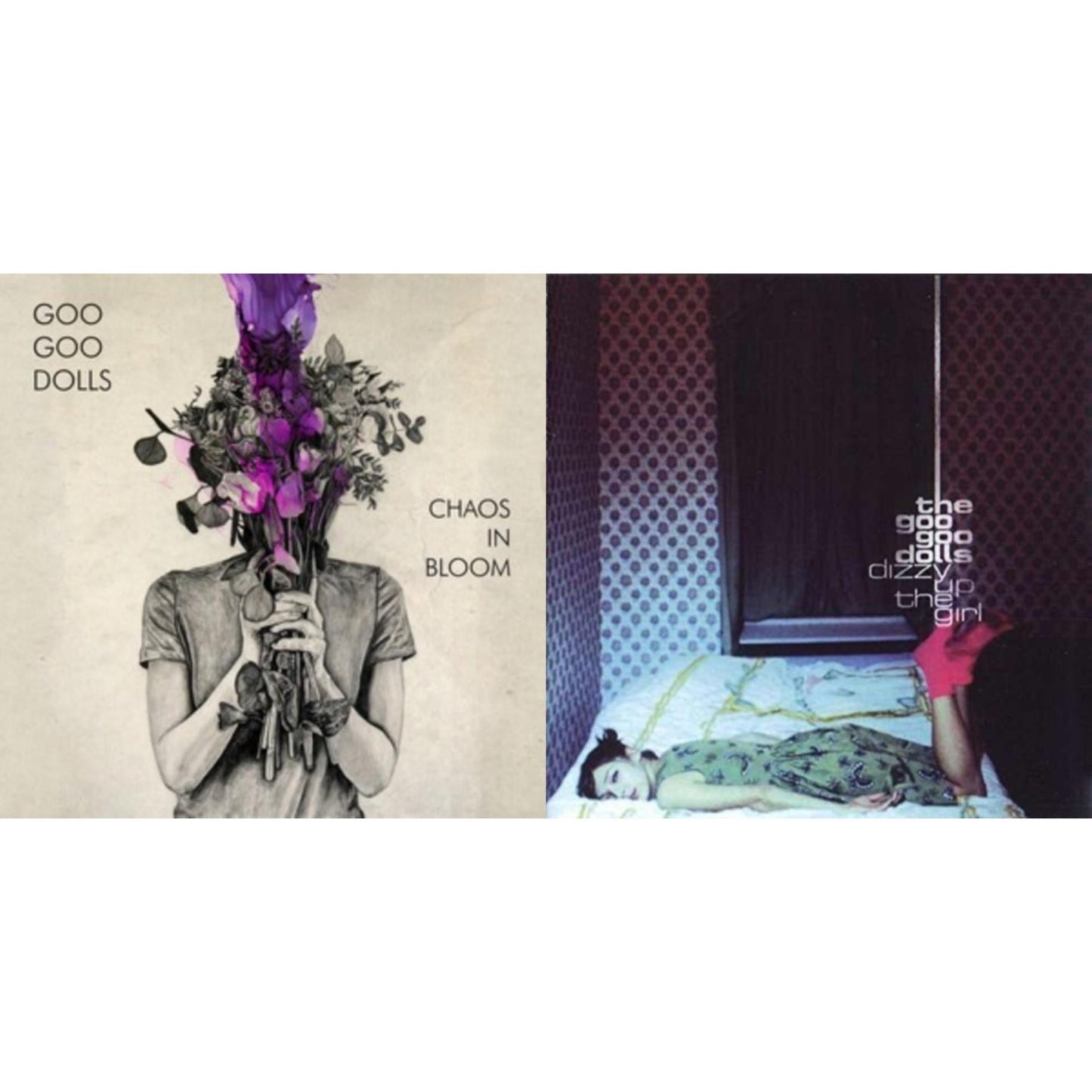 Goo Goo Dolls - Chaos In Bloom & Dizzy Up The Girl - LP Vinyl Bundle