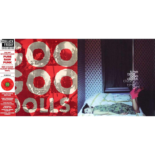Goo Goo Dolls - Dizzy Up The Girl & Goo Goo Dolls (Red & Clear Cloud LP Vinyl)