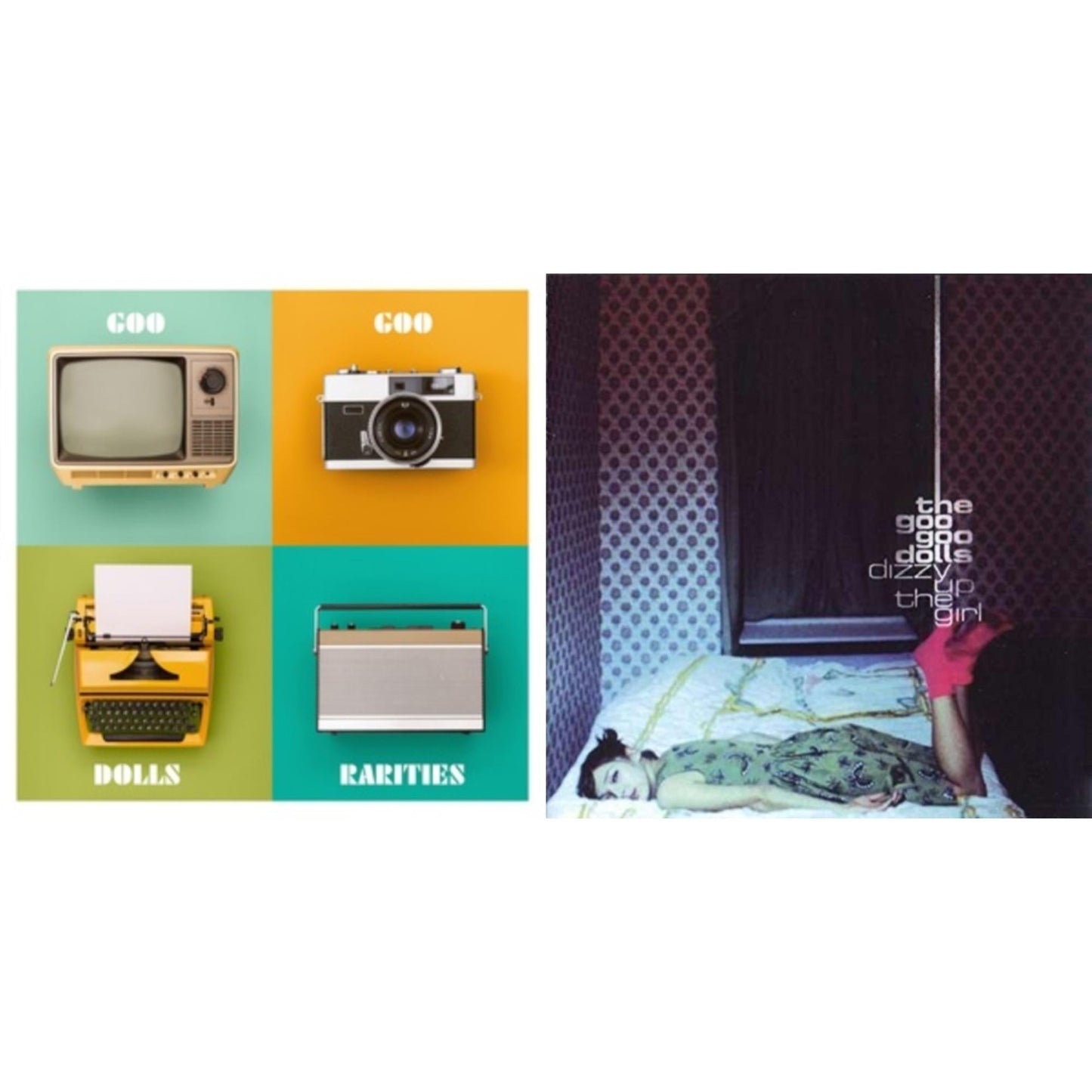 Goo Goo Dolls - Rarities & Dizzy Up The Girl - LP Vinyl Bundle