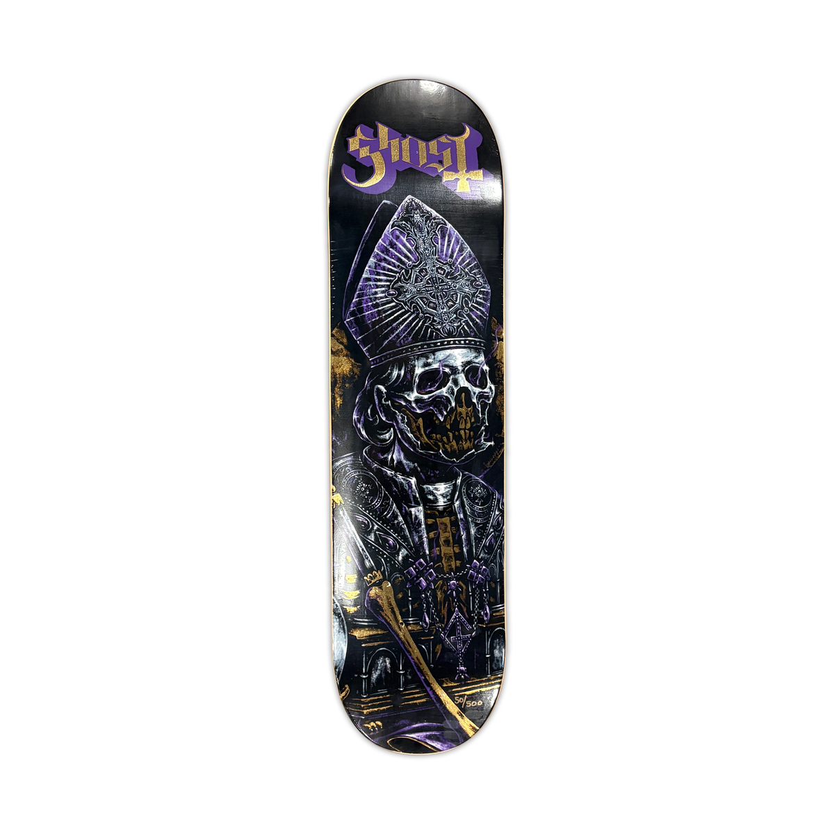 Ghost "Skeletá Reliquary" Exclusive Foil Skate Deck Skateboard