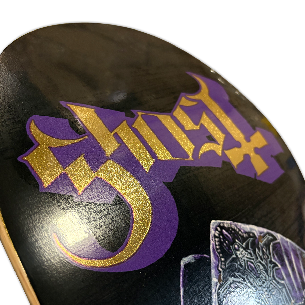 Ghost "Skeletá Reliquary" Exclusive Foil Skate Deck Skateboard