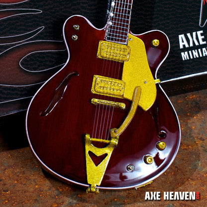 George Harrison Gretsch Country Gentleman Signature Rosewood Hollow Body Mini Guitar Replica Collectible