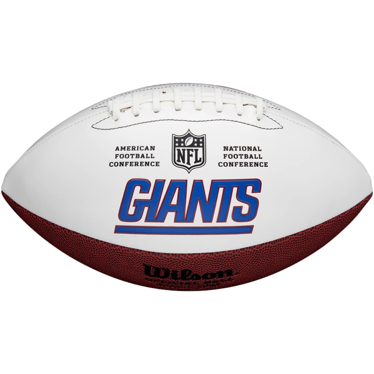 New York Giants Embroidered Logo Signature Series Full Size Football