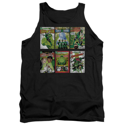 Green Lantern Gl Covers Mens Tank Top Shirt Black