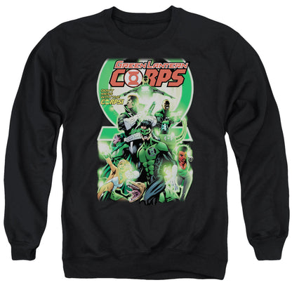 Green Lantern Gl Corps #25 Cover Mens Crewneck Sweatshirt Black