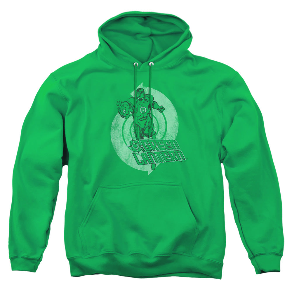 Green Lantern Power Mens Hoodie Kelly Green Officially Licensed