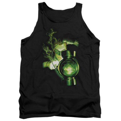 Green Lantern Lantern Light Mens Tank Top Shirt Black