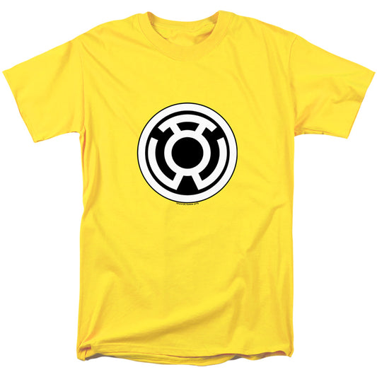 Green Lantern Sinestro Corps Logo Mens T Shirt Yellow