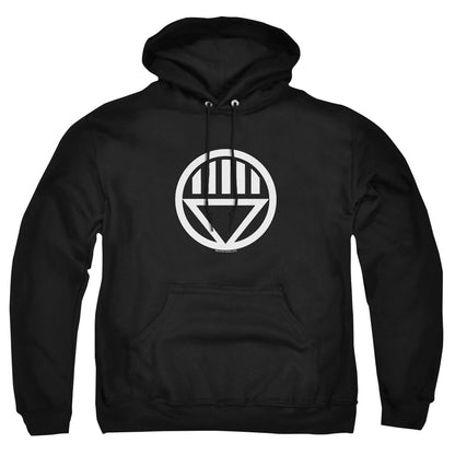 Green Lantern Black Lantern Logo Mens Hoodie Black Officially Licensed