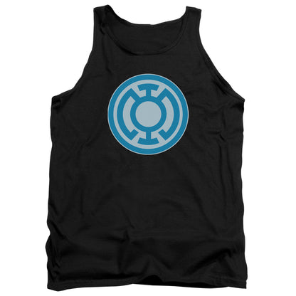 Green Lantern Blue Symbol Mens Tank Top Shirt Black