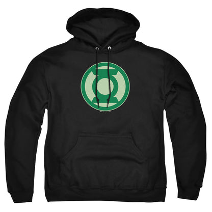 Green Lantern Green Symbol Mens Hoodie Black Officially Licensed