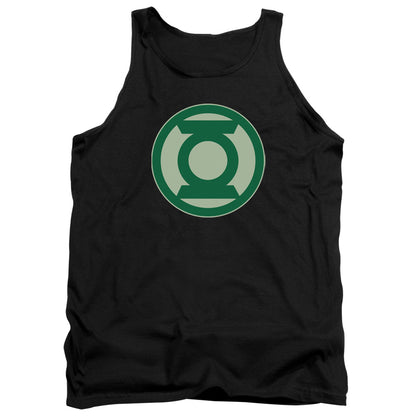 Green Lantern Green Symbol Mens Tank Top Shirt Black