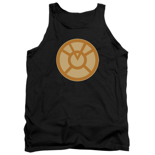 Green Lantern Orange Symbol Mens Tank Top Shirt Black