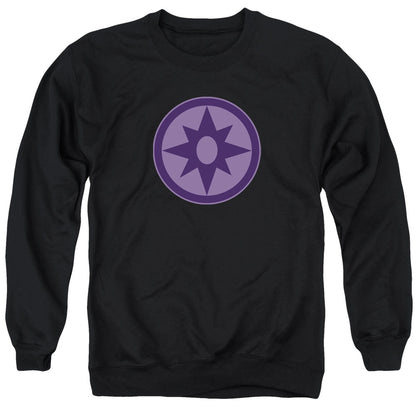 Green Lantern Sapphire Symbol Mens Crewneck Sweatshirt Black