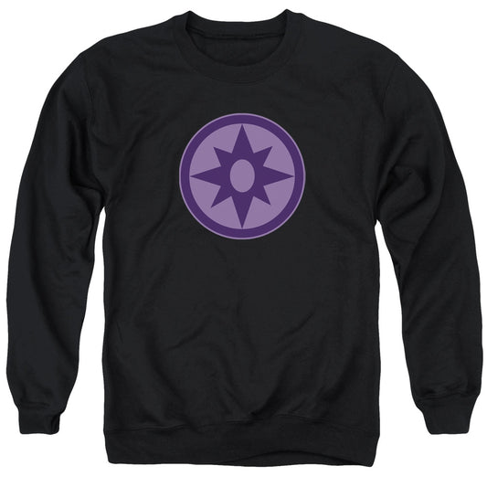 Green Lantern Sapphire Symbol Mens Crewneck Sweatshirt Black