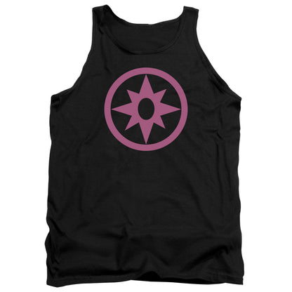 Green Lantern Pink Emblem Mens Tank Top Shirt Black