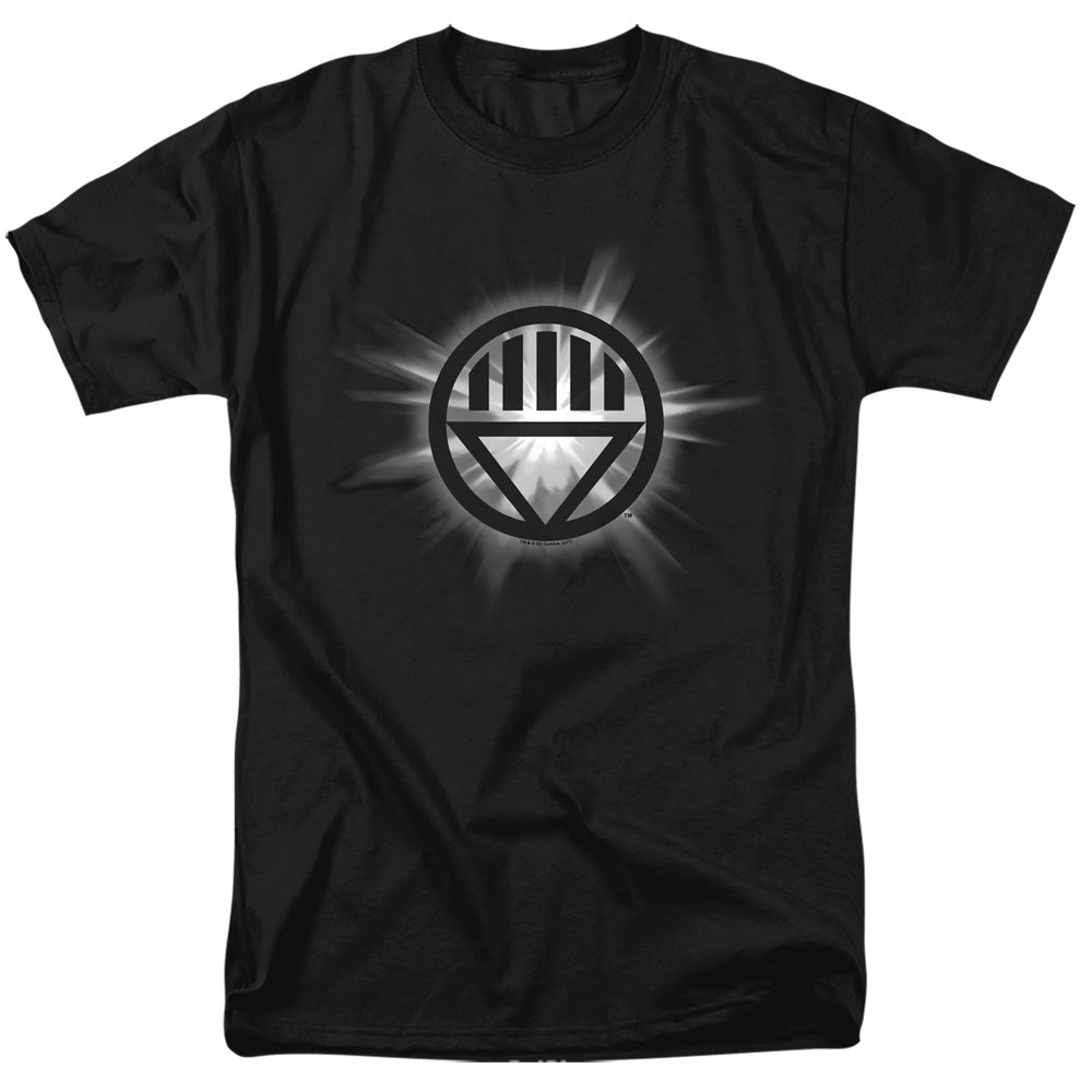 Green Lantern Black Glow Mens T Shirt Black