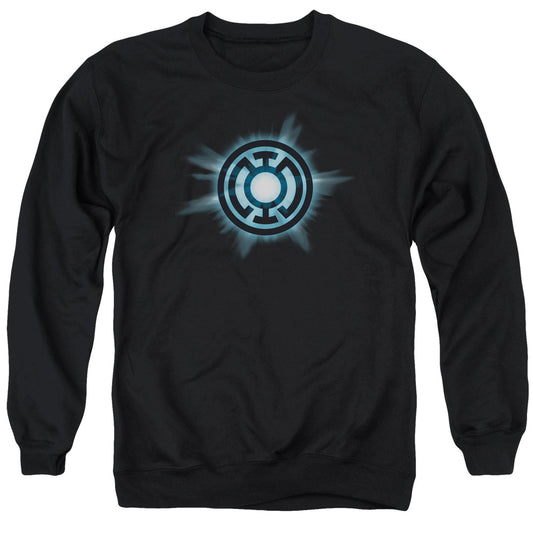 Green Lantern Blue Glow Mens Crewneck Sweatshirt Black