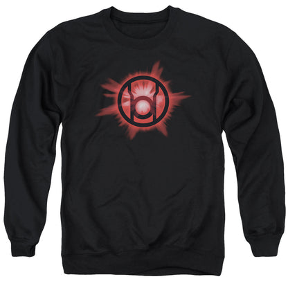 Green Lantern Red Glow Mens Crewneck Sweatshirt Black