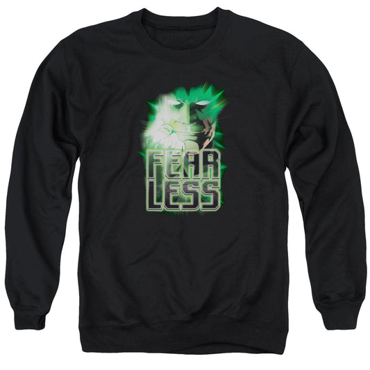 Green Lantern Fearless Mens Crewneck Sweatshirt Black