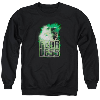 Green Lantern Fearless Mens Crewneck Sweatshirt Black