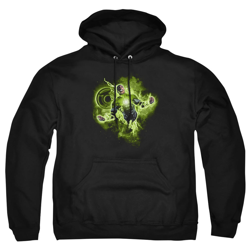Green Lantern Lantern Nebula Mens Hoodie Black Officially Licensed