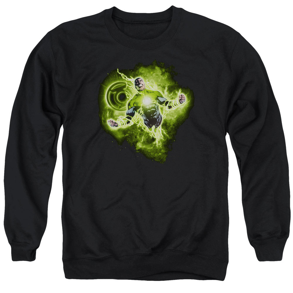 Green Lantern Lantern Nebula Mens Crewneck Sweatshirt Black
